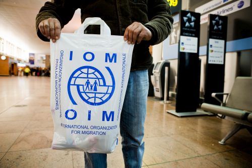 IOM Plastic bag