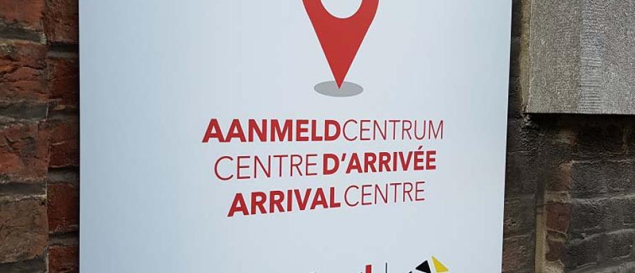 Fedasil centre d'arrivée