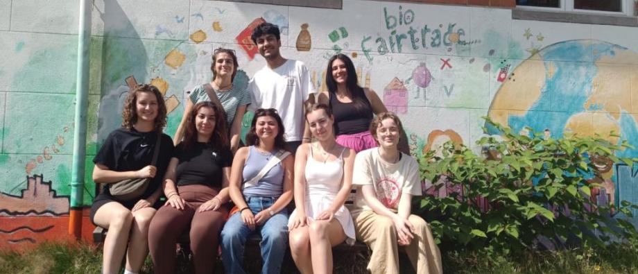 Des volontaires des Compagnons Bâtisseurs