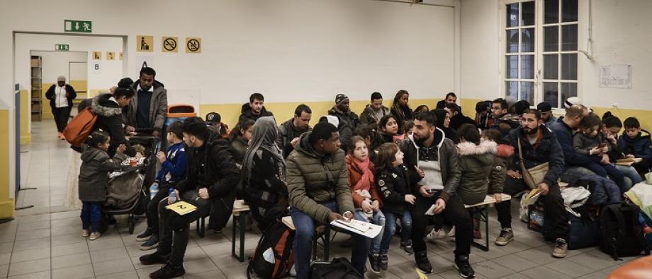 (c) Fedasil / Eric de Mildt Fedasil centre d'arrivée