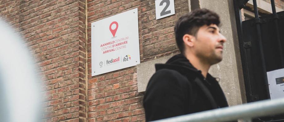 (c) Fedasil/Joost Joossen Fedasil centre d'arrivée