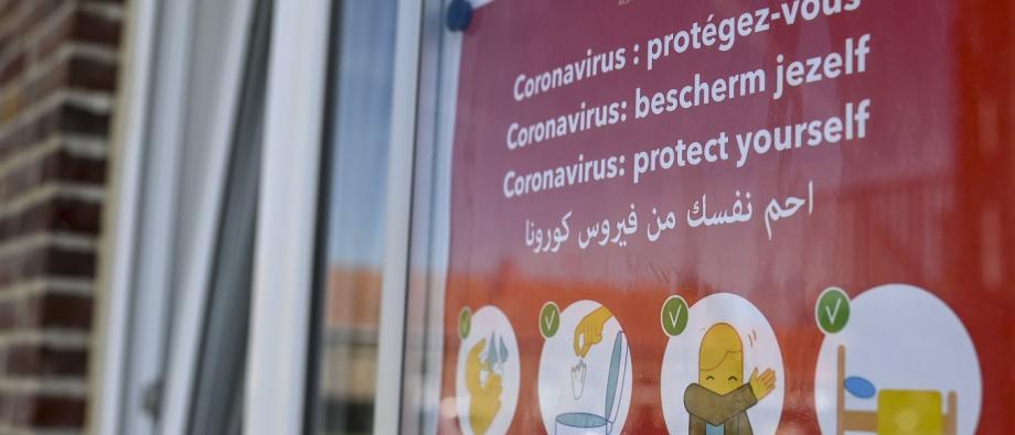 © Belga Fedasil reception coronavirus