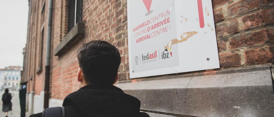 (c) Fedasil Fedasil Arrival Center