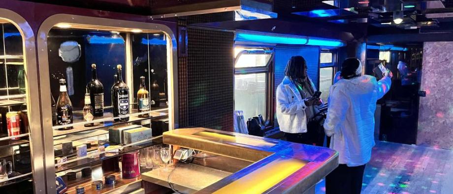 Disco train d'époque