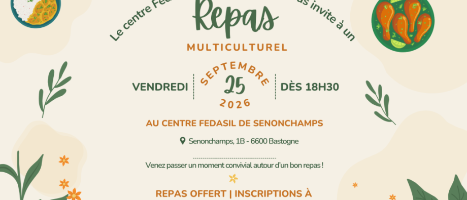 Repas multiculturel 25-09-2026