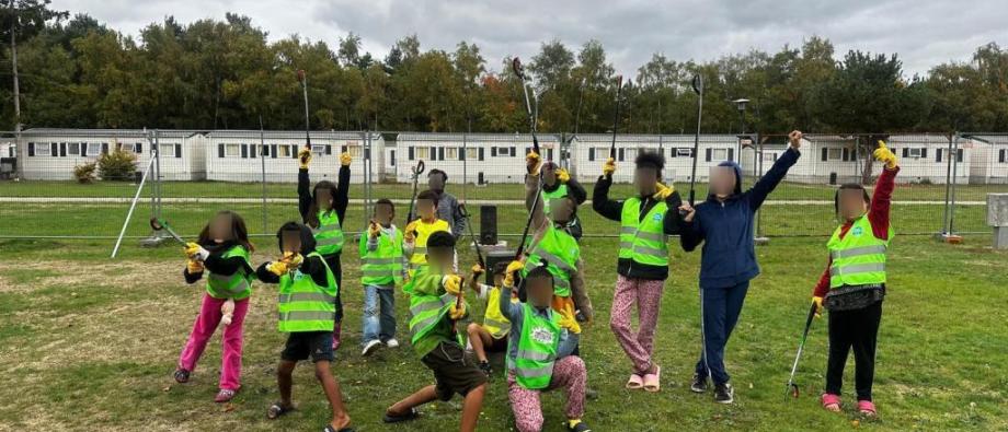 Opruimactie zwerfvuil
