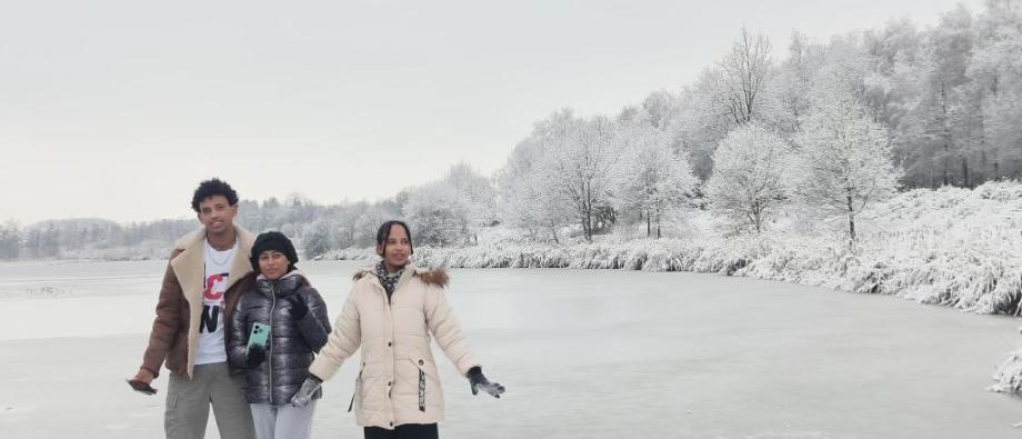 Winterwandeling in Het Vinne