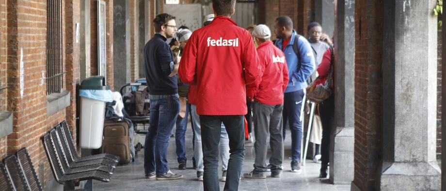 (c) Fedasil / Layla Aerts Fedasil centre d'arrivée