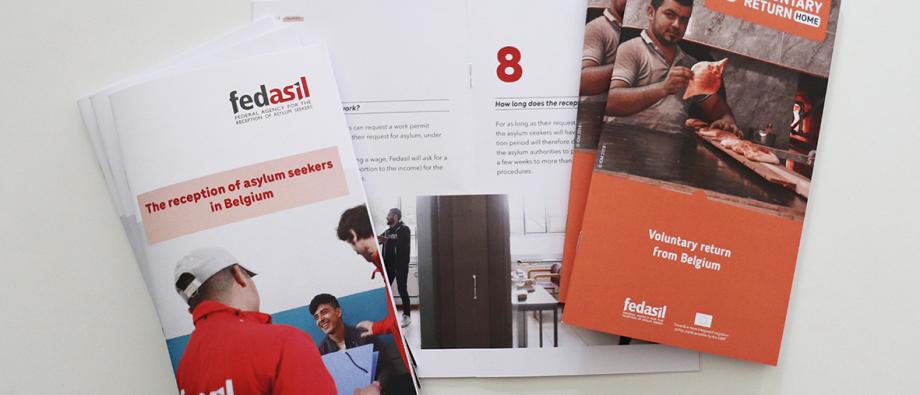 Brochures Brochures Fedasil