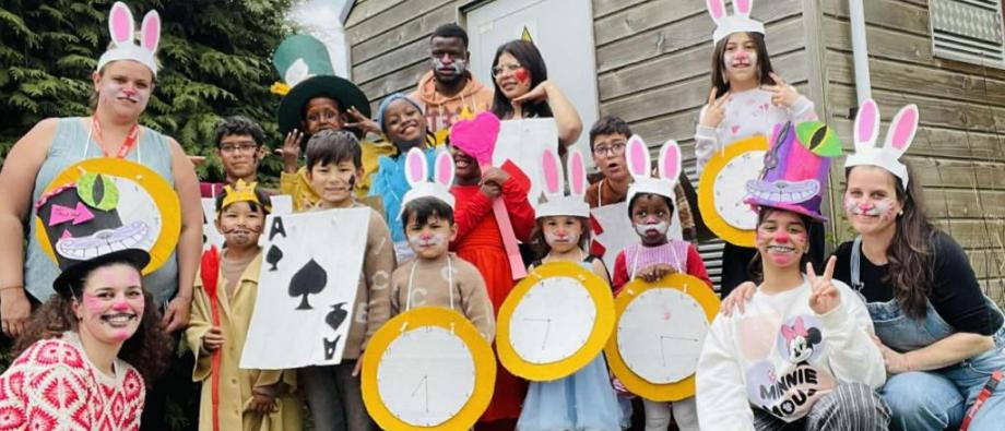 La troupe d'Alice au Pays des Merveilles 