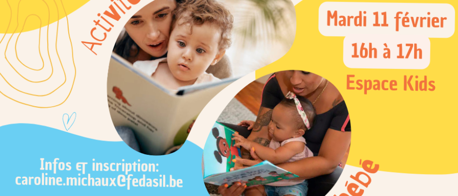 Moment de partage autour de la lecture.