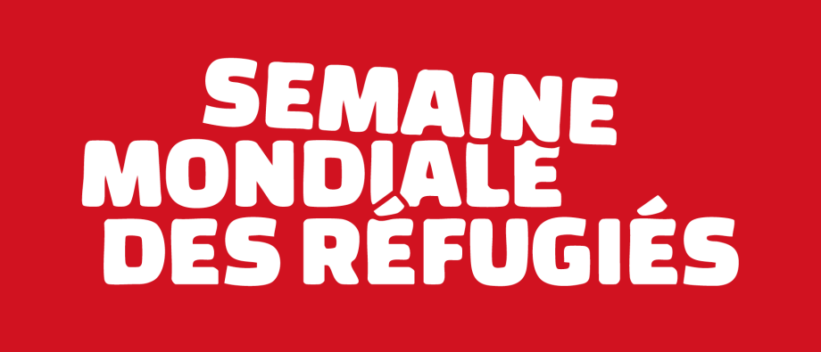 Bannière Semaine mondiale des réfugiés 2025