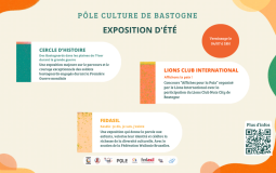 Expositions d'été Pôle Culture
