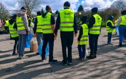 Le grand nettoyage national " Be wapp" commence dans quelques minutes. Nos résidents ne tiennent déjà plus en place. Ils ont hâte!