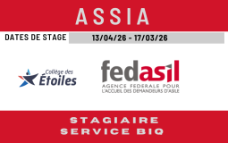 stage au sein de notre centre