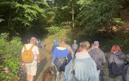 Wandeling met bewoners en buren