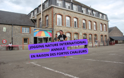 Jogging Nature International 2026 ANNULE Fedasil Pondrome