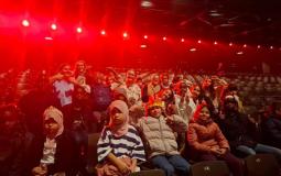 Een leuke groepsfoto na het optreden van de Sint!