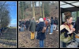 Winterwandeling Fedasil Dilbeek ism Natuurpunt Dilbeek