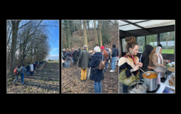 Winterwandeling Fedasil Dilbeek ism Natuurpunt Dilbeek