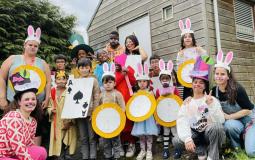 La troupe d'Alice au Pays des Merveilles 